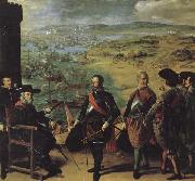 Francisco de Zurbaran The Defense of Cadiz Against the English oil painting
